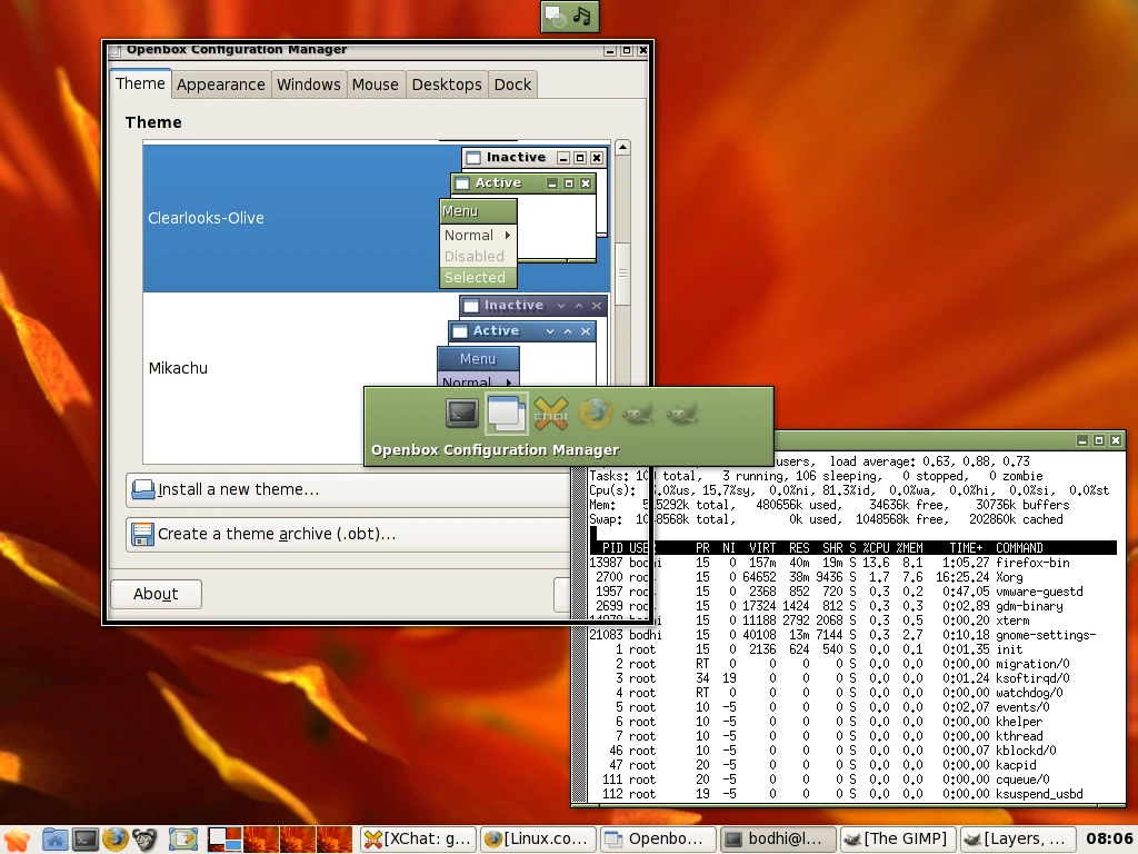 Desktop Browser UI